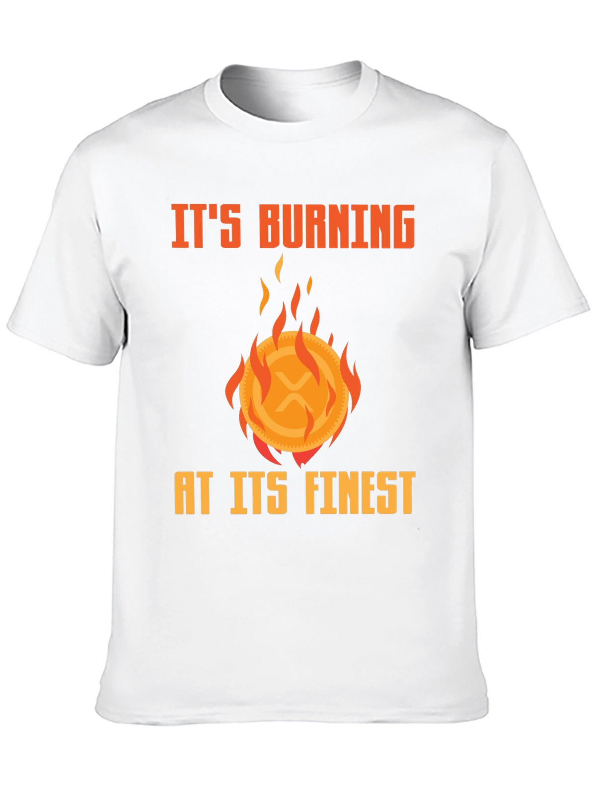 Burning Cryptocurrency T-Shirt
