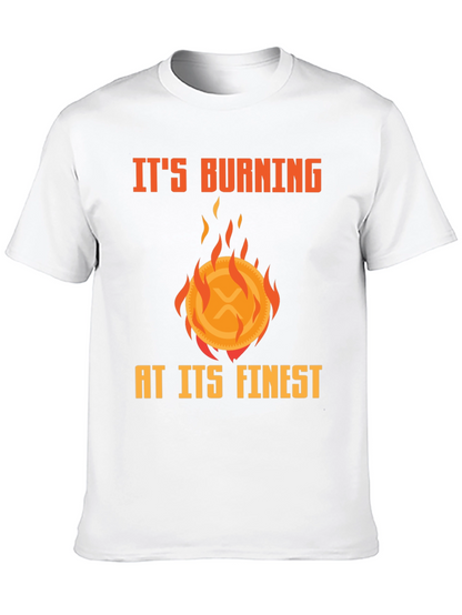 Burning Cryptocurrency T-Shirt