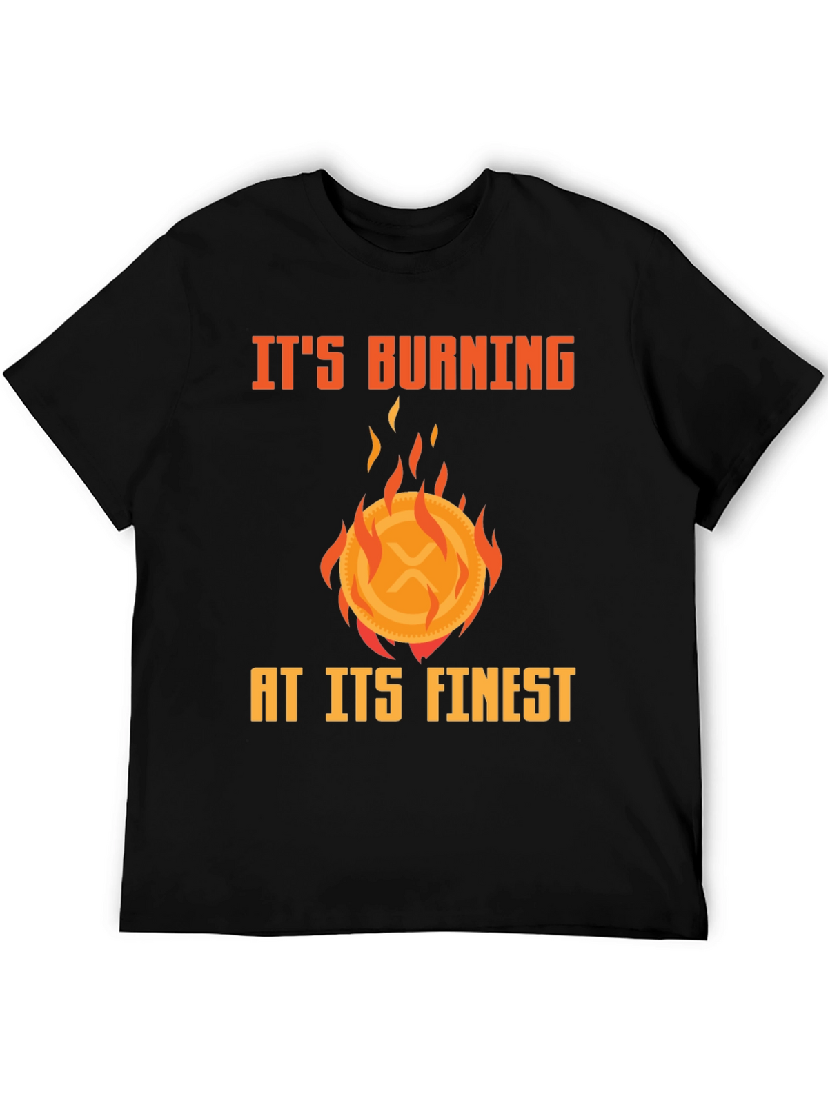 Burning Cryptocurrency T-Shirt