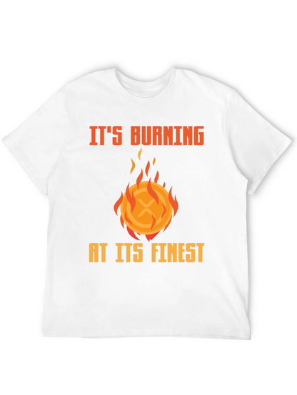 Burning Cryptocurrency T-Shirt