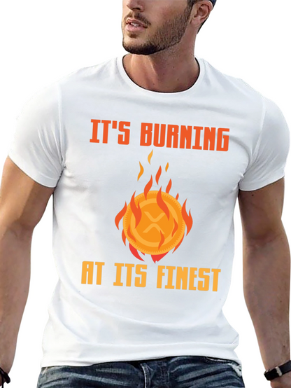Burning Cryptocurrency T-Shirt