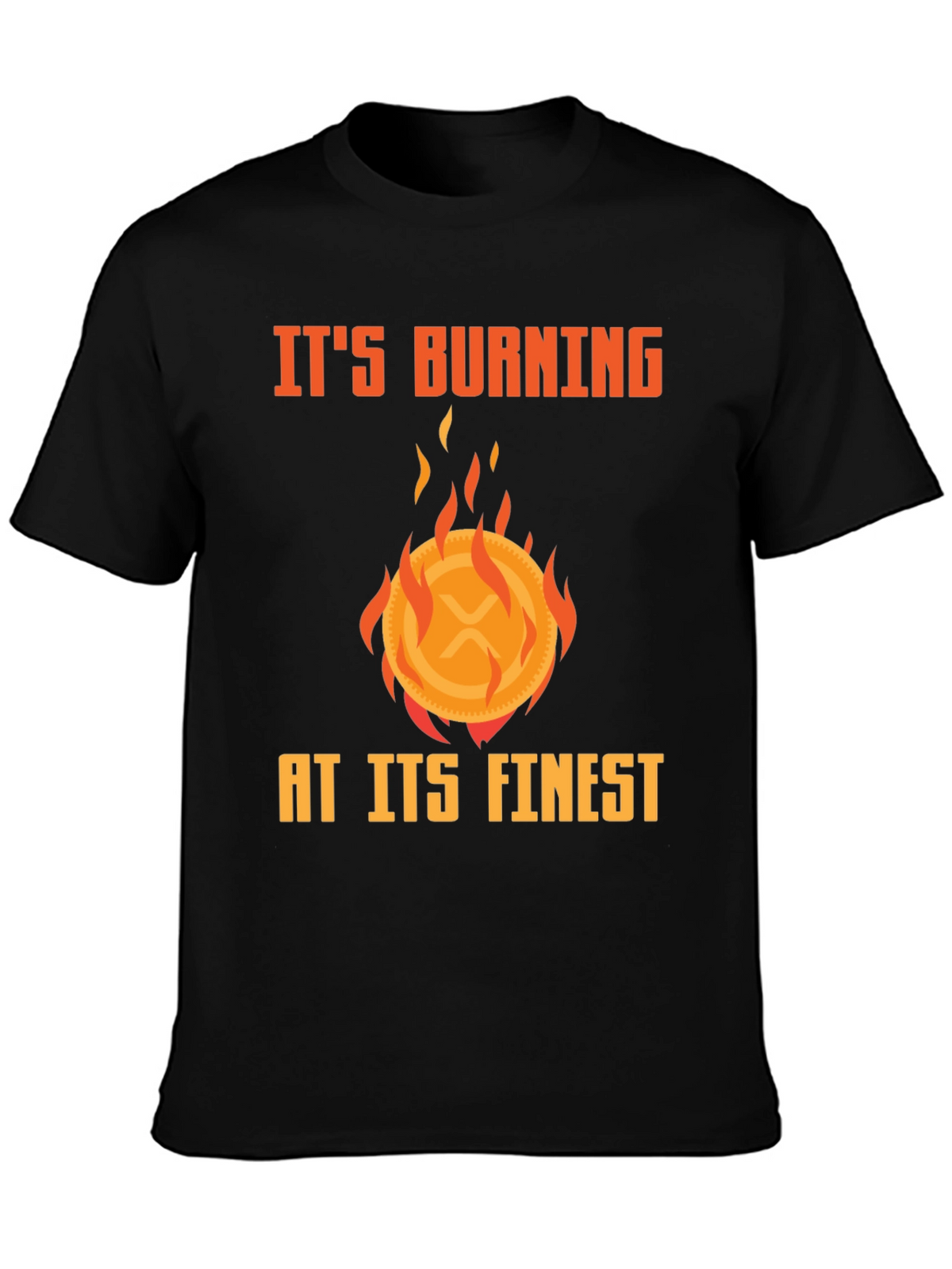 Burning Cryptocurrency T-Shirt