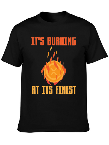 Burning Cryptocurrency T-Shirt