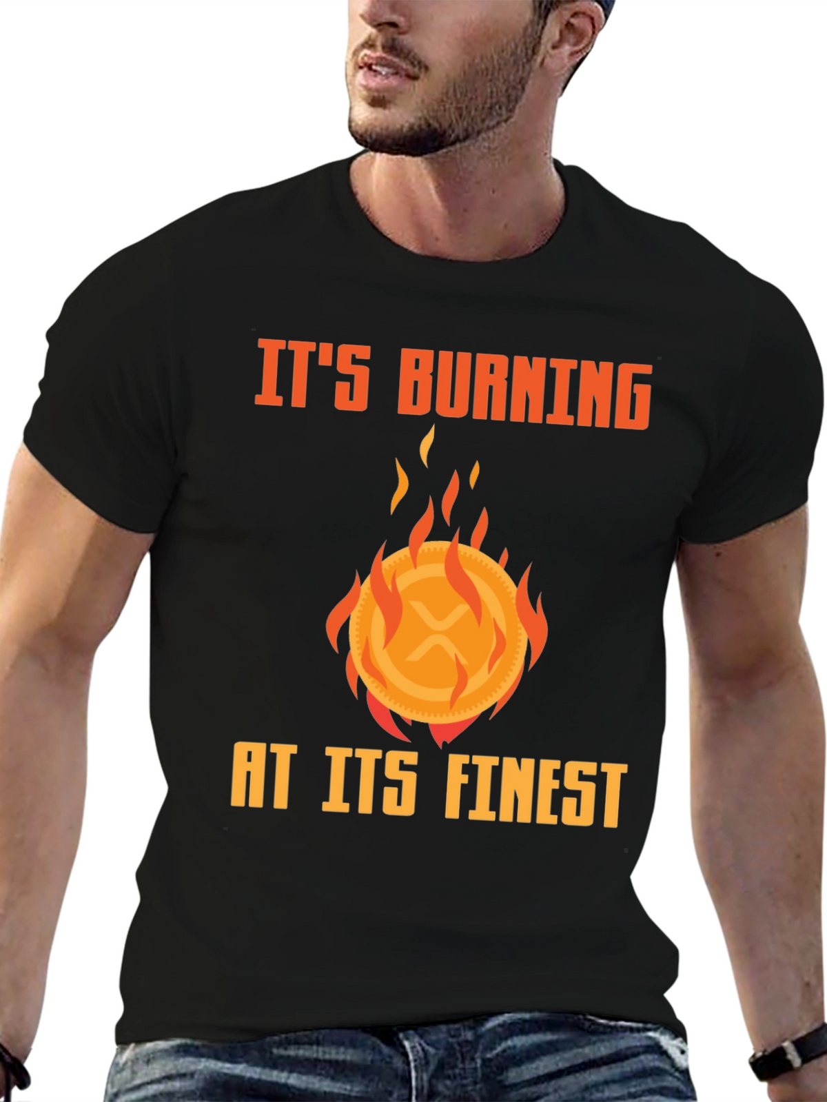 Burning Cryptocurrency T-Shirt