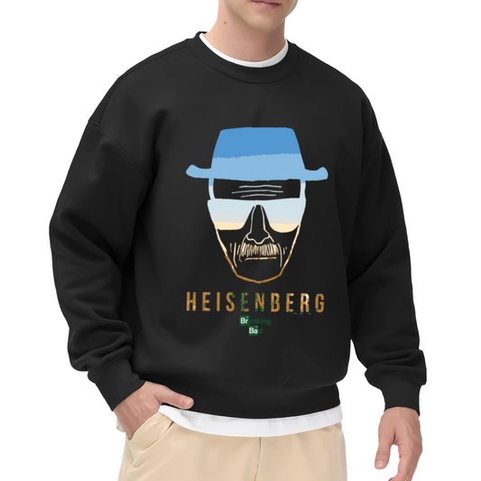 Heisenberg Breaking Bad Walter White Pop?Art Crewneck Sweatshirt