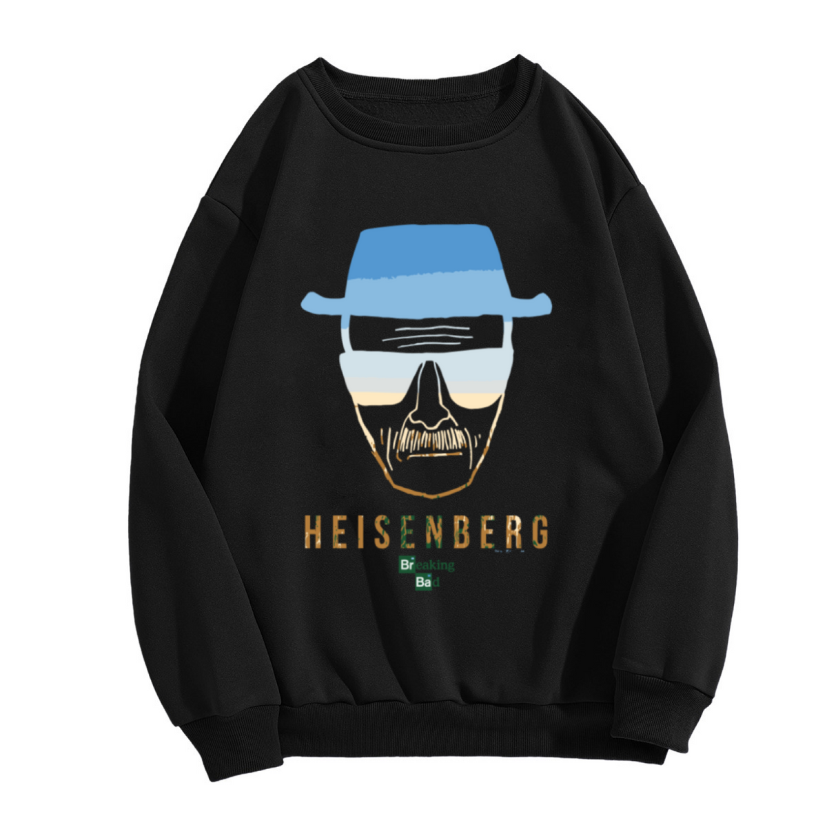 Heisenberg Breaking Bad Walter White Pop?Art Crewneck Sweatshirt