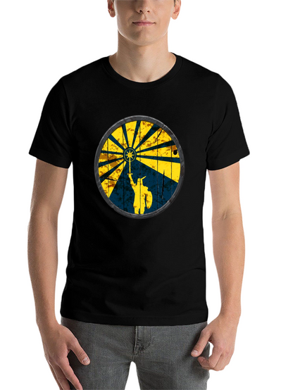 Viking Shield Graphic Tee - Black