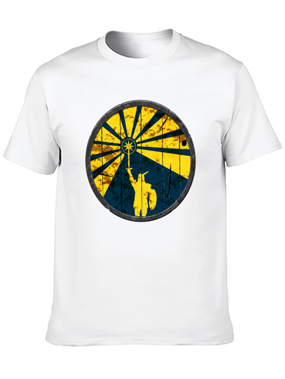 Viking Shield Graphic Tee - Black