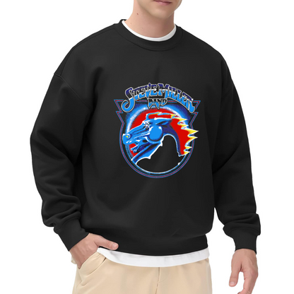 Retro Steve Miller Band Dragon Vintage Rock Crewneck Sweatshirt