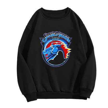 Retro Steve Miller Band Dragon Vintage Rock Crewneck Sweatshirt