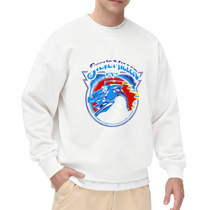 Retro Steve Miller Band Dragon Vintage Rock Crewneck Sweatshirt