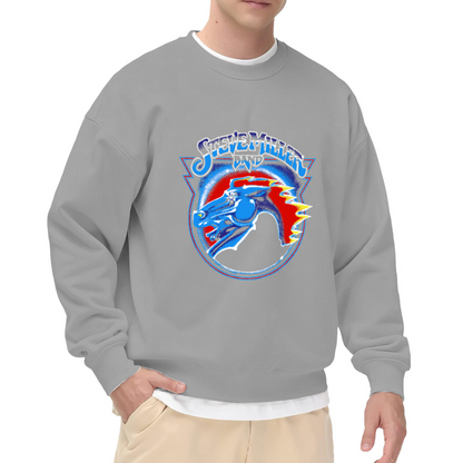 Retro Steve Miller Band Dragon Vintage Rock Crewneck Sweatshirt