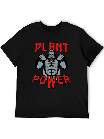 Plant Power Gorilla Graphic T-Shirt
