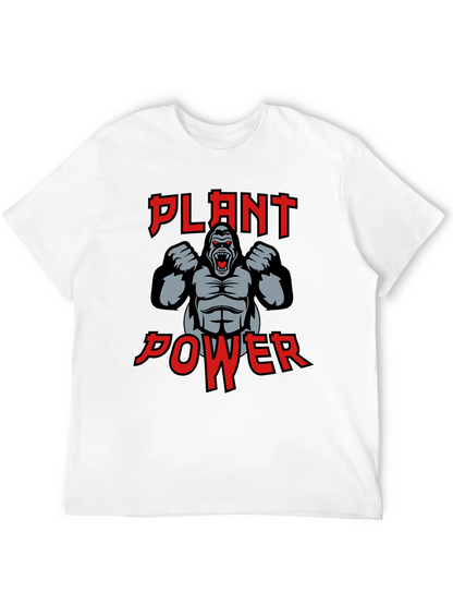 Plant Power Gorilla Graphic T-Shirt