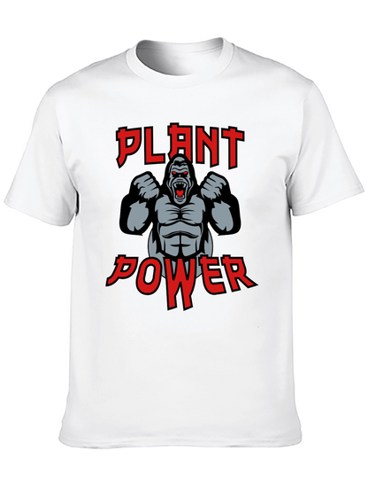 Plant Power Gorilla Graphic T-Shirt