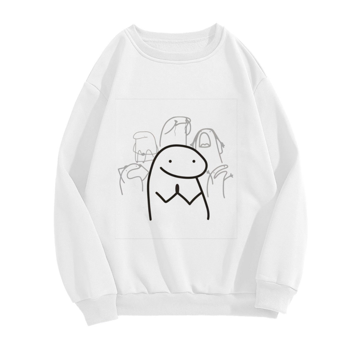 Te Calmas O Te Calmo Abuela Funny Crewneck Sweatshirt | Mexican Humor Graphic Top