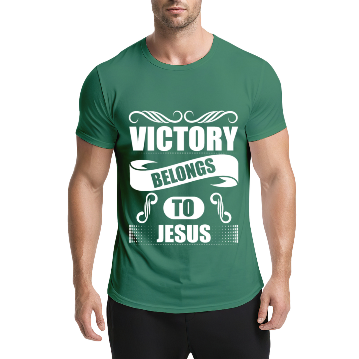 Victory Belongs To Jesus Christian Faith T-Shirt