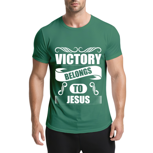 Victory Belongs To Jesus Christian Faith T-Shirt