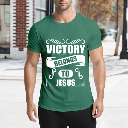 Victory Belongs To Jesus Christian Faith T-Shirt