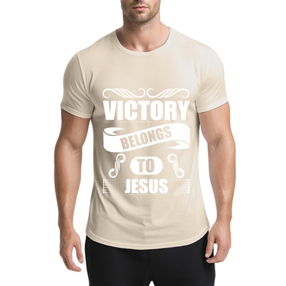 Victory Belongs To Jesus Christian Faith T-Shirt