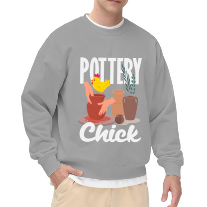 Pottery Chick Funny Pottery Lover Crewneck Sweatshirt