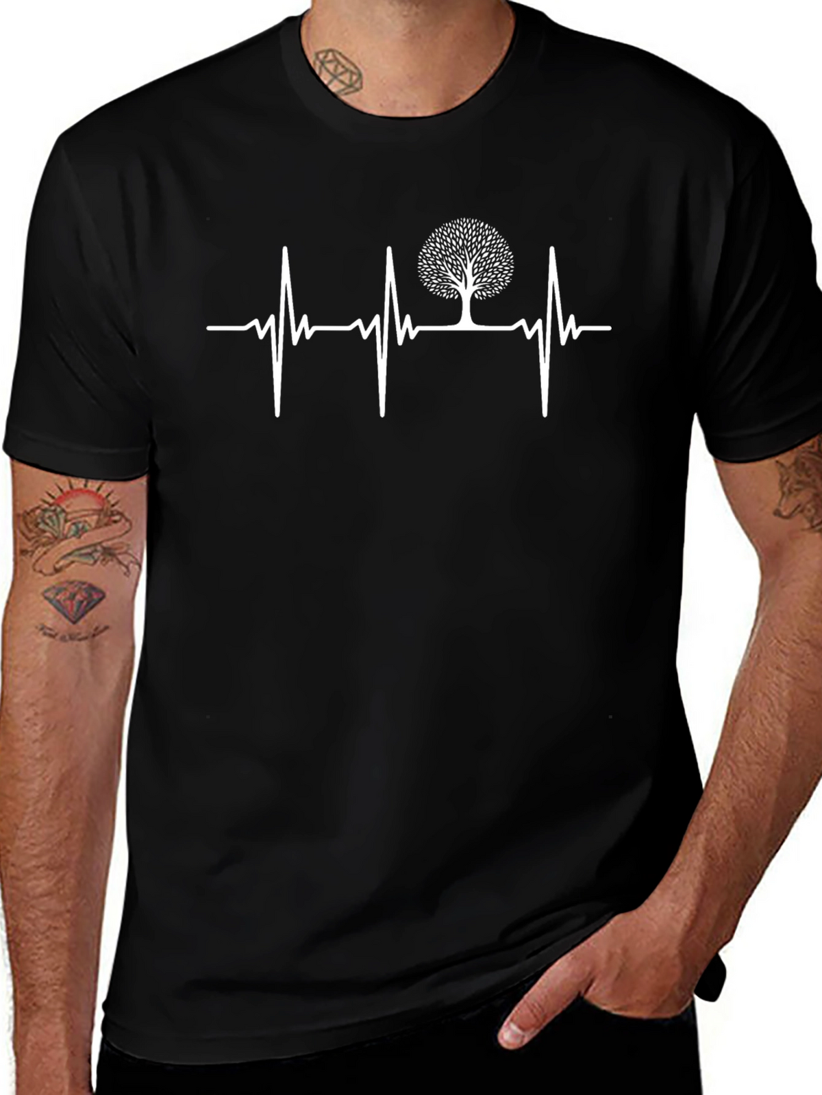 Tree of Life Heartbeat T-Shirt