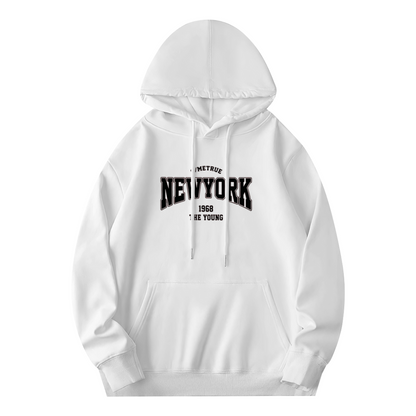 Retro NEW YORK 1968 Vintage College Graphic Hoodie
