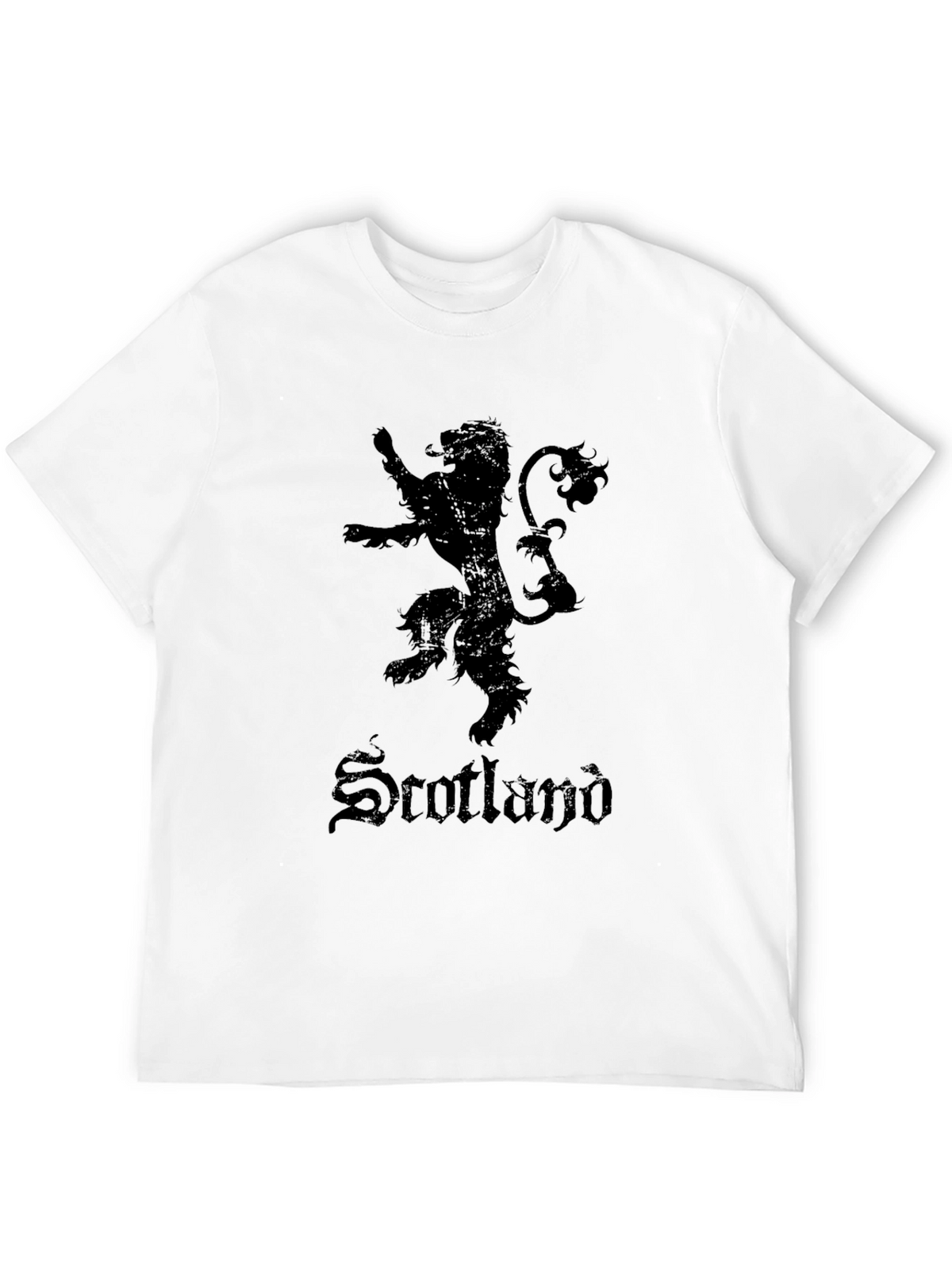 Scotland Lion Rampant Black T-Shirt
