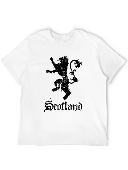 Scotland Lion Rampant Black T-Shirt