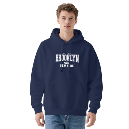Brooklyn New York College?Style Navy Hoodie