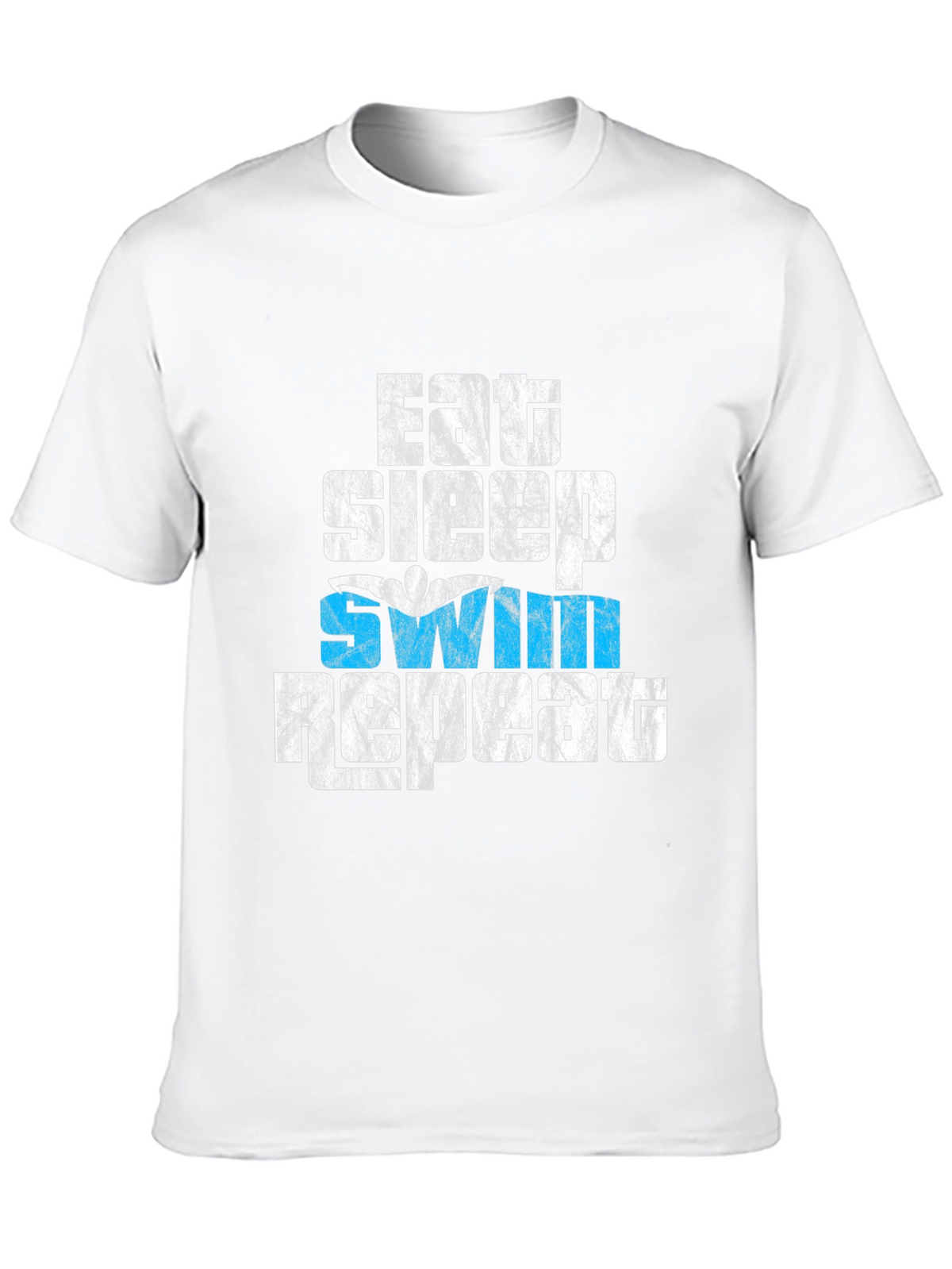 Eat Sleep Swim Repeat Graphic T-Shirt