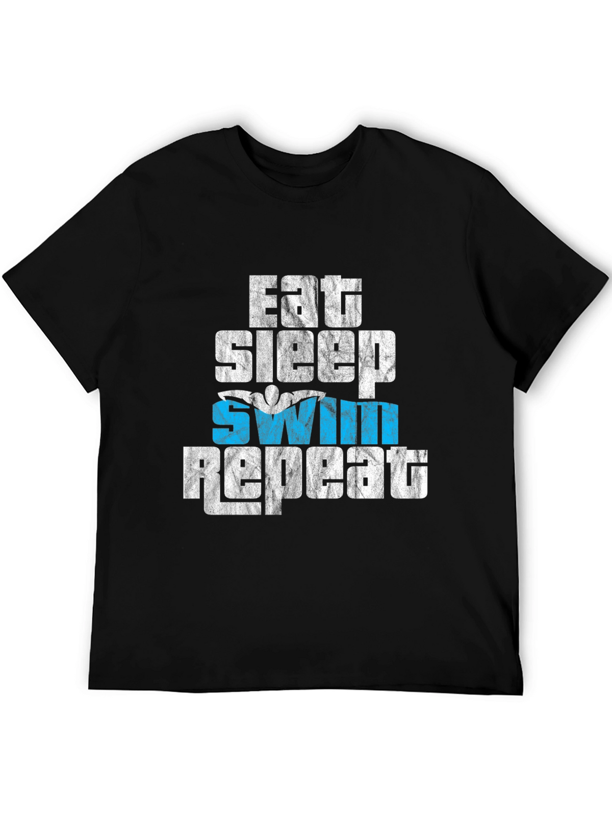 Eat Sleep Swim Repeat Graphic T-Shirt