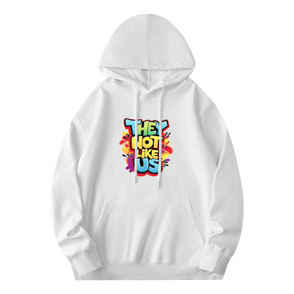 Vibrant Graffiti They Not Like Us Street Hoodie