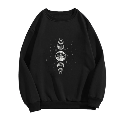 15th Birthday Queen Glitter Crown Crewneck Sweatshirt | Quincea?era Party Top