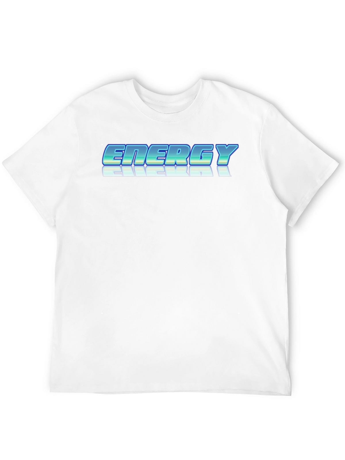 Energy Retro Graphic Black T-Shirt