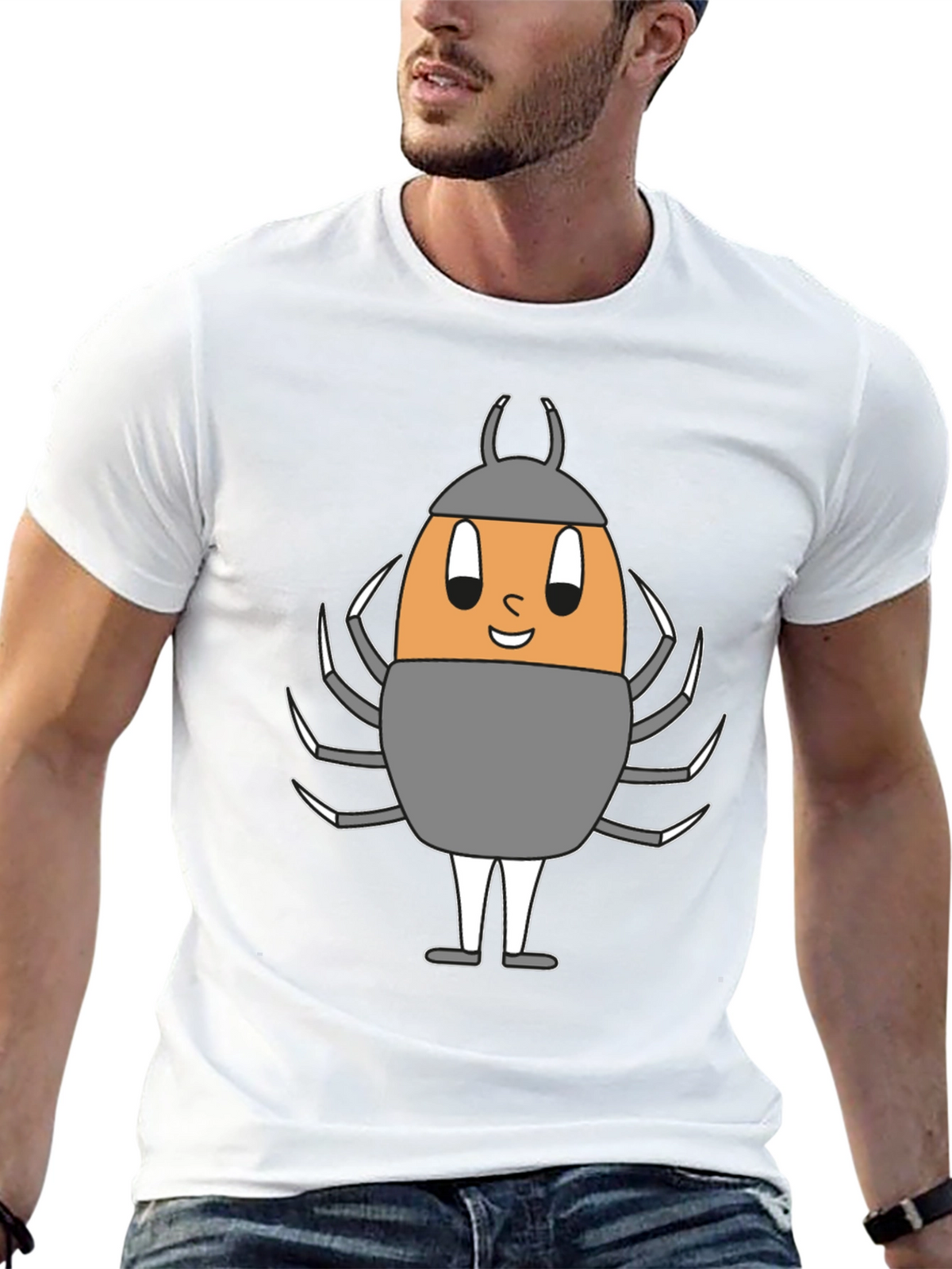 Egg-cellent Bug Graphic Tee - Fun & Unique Design