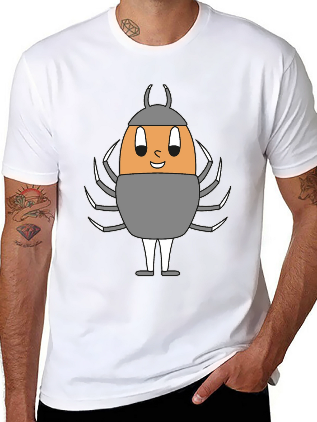 Egg-cellent Bug Graphic Tee - Fun & Unique Design