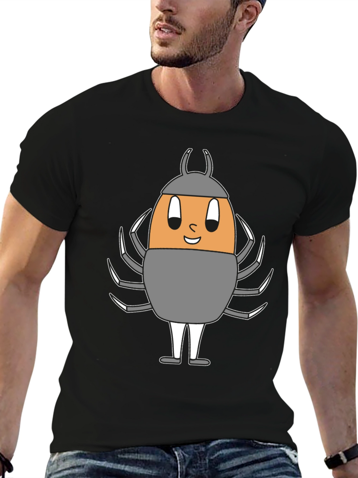 Egg-cellent Bug Graphic Tee - Fun & Unique Design