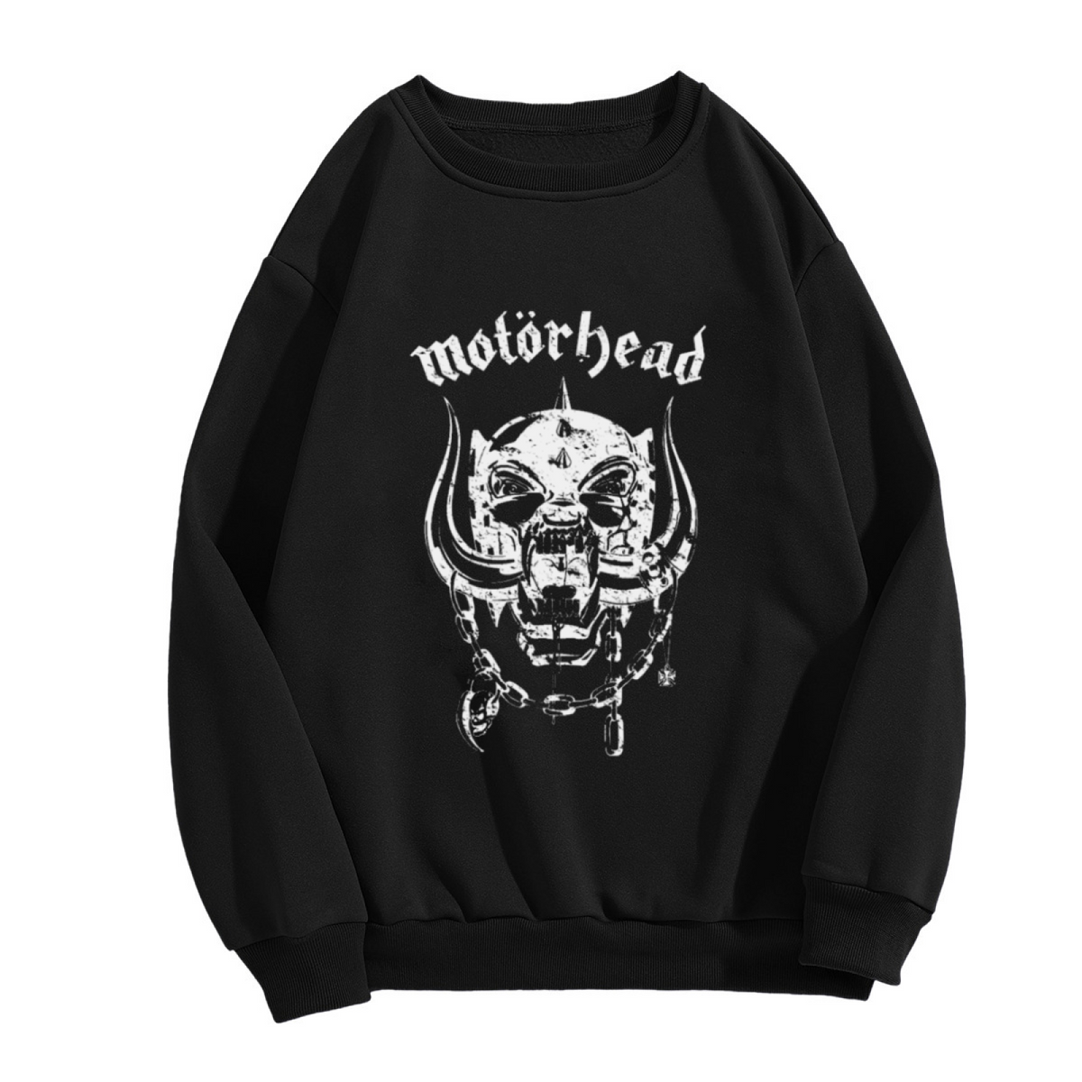 Vintage Mot?rhead War?Pig Rock Band Crewneck Sweatshirt