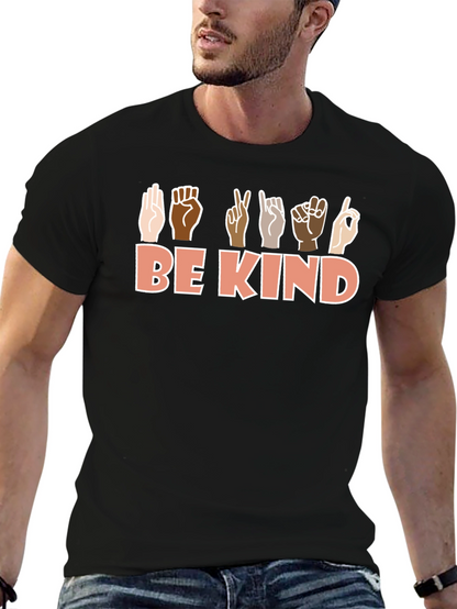 Be Kind ASL Graphic T-Shirt