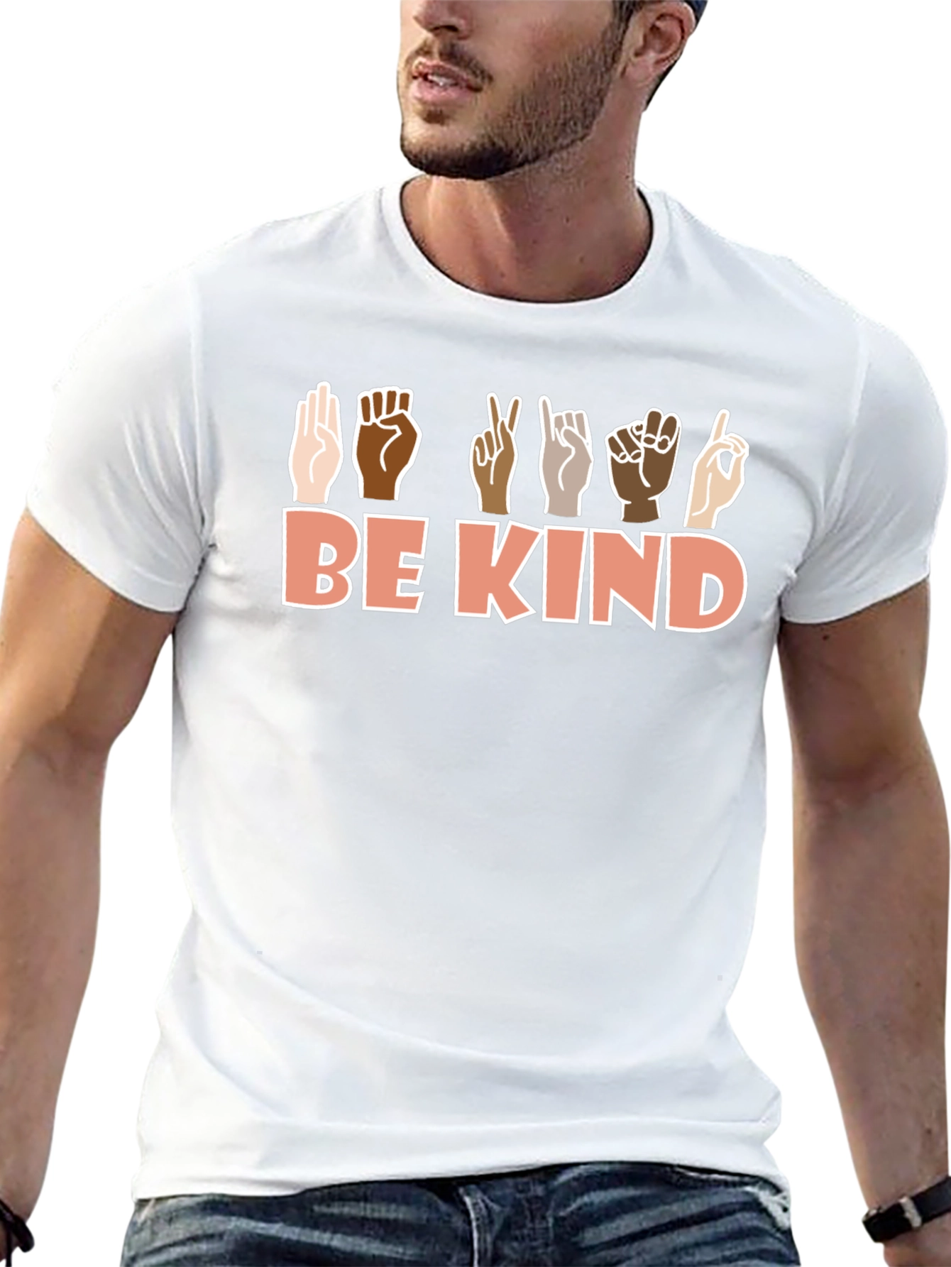 Be Kind ASL Graphic T-Shirt