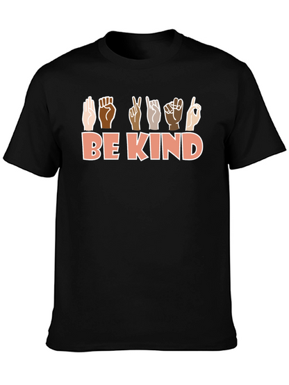 Be Kind ASL Graphic T-Shirt