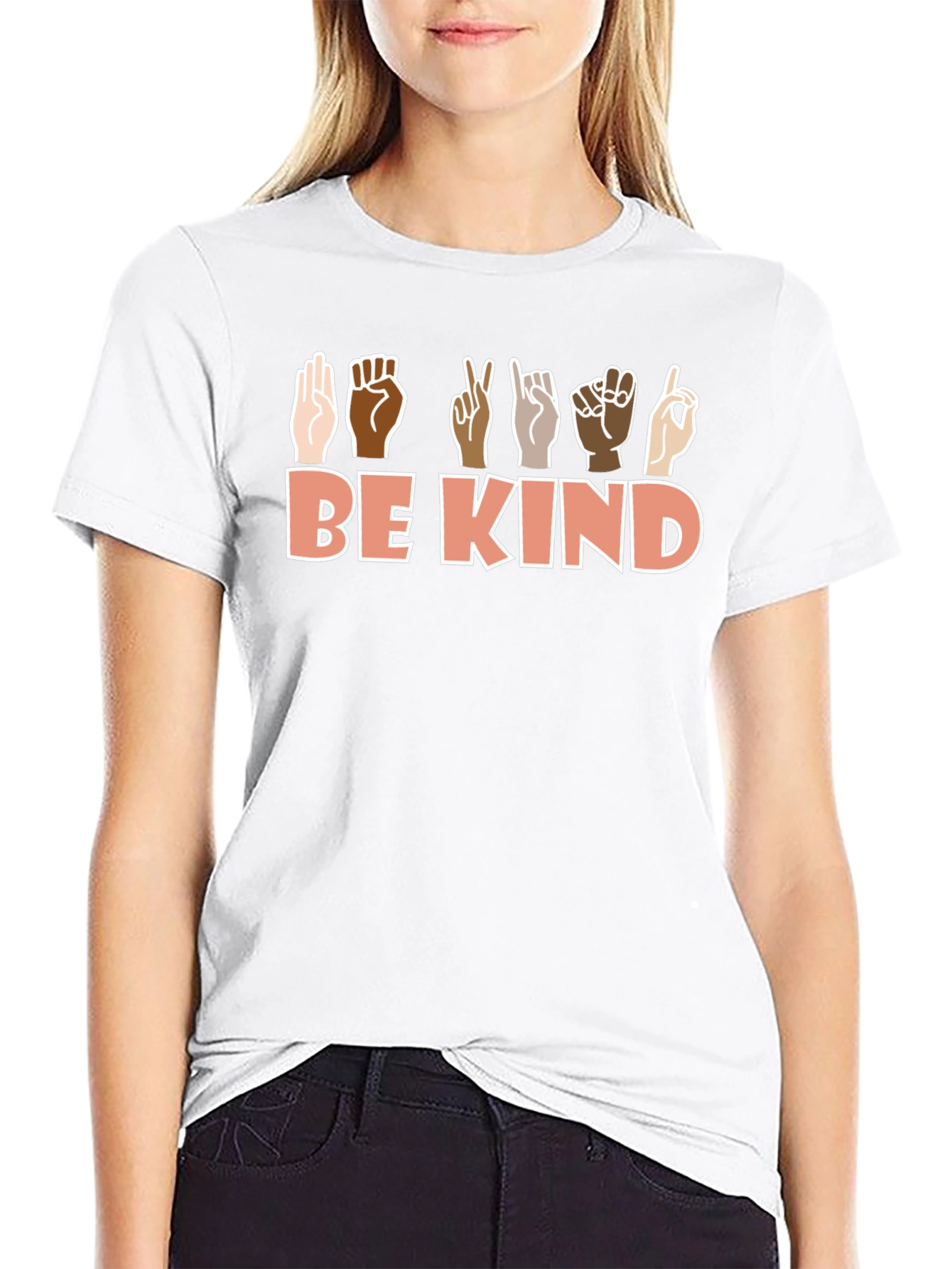 Be Kind ASL Graphic T-Shirt