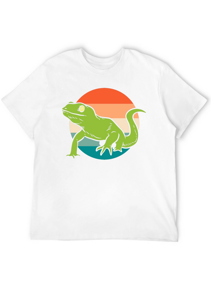 Retro Lizard Graphic T-Shirt