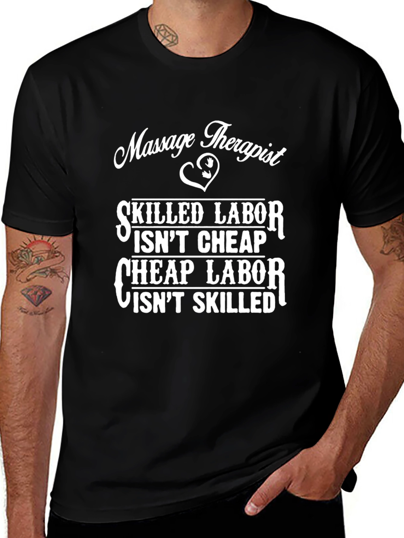 Massage Therapist Skilled Labor T-Shirt