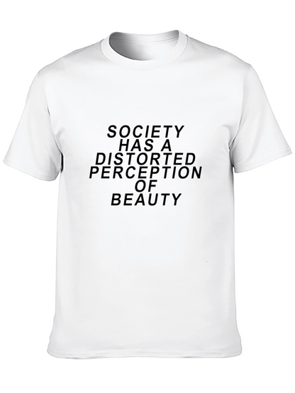 Society Distorted Beauty Graphic T-Shirt