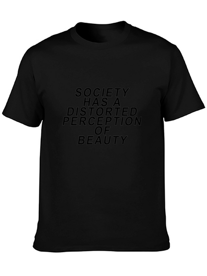 Society Distorted Beauty Graphic T-Shirt