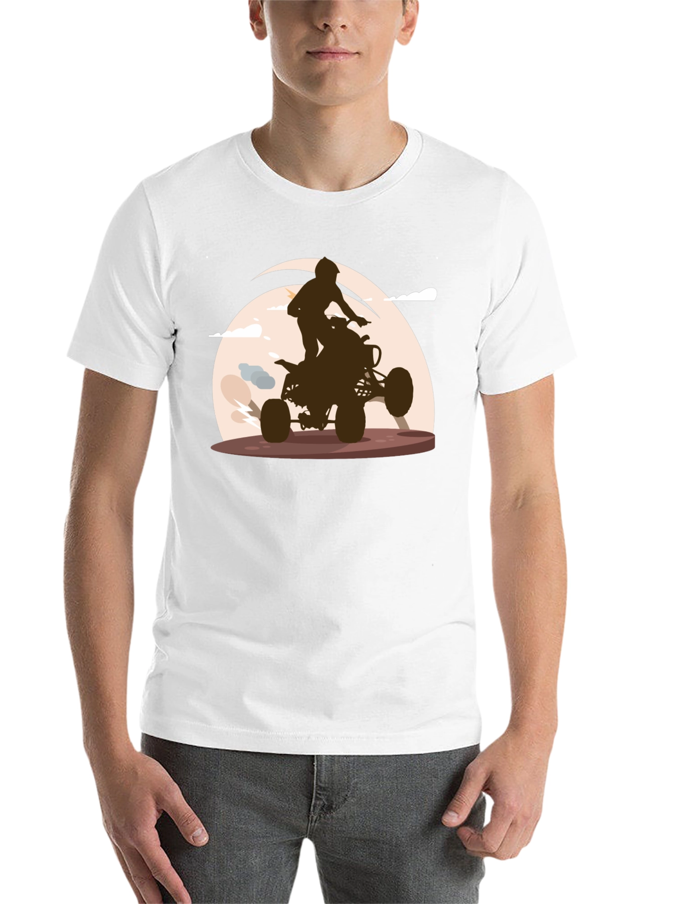 ATV Rider Graphic T-Shirt - Adventure Ready