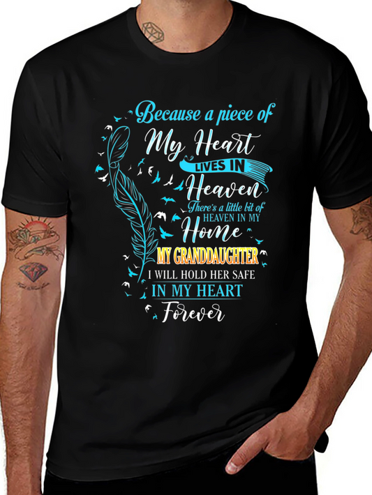 Granddaughter Memorial T-Shirt - Forever in My Heart