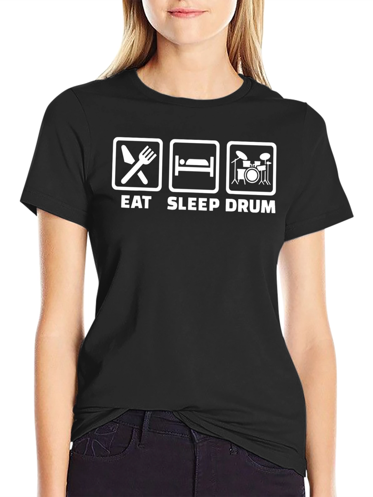 Eat Sleep Drum Funny T-Shirt